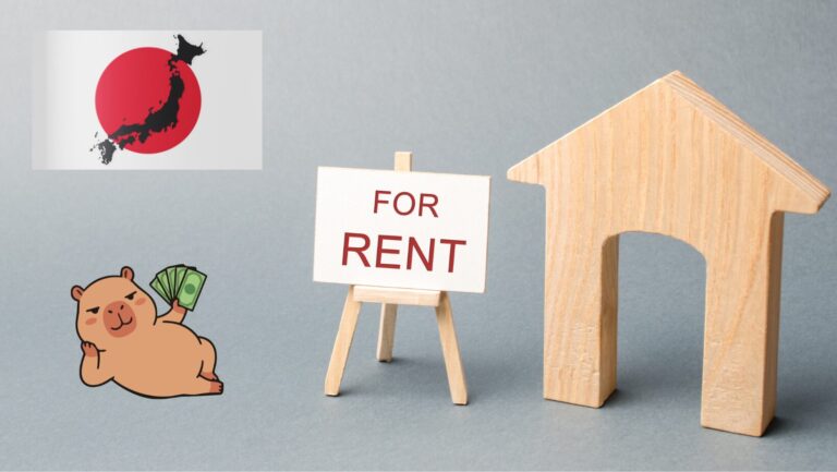 Initial cost to rent apartment in Japan